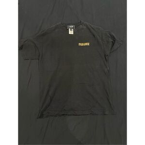 I S M size S paradise tee black short sleeve